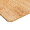Vidaxl Washbasin Sheet 60x40x1.5 cm trattato in legno massiccio chiaro