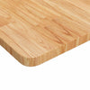 Vidaxl Washbasin Tabella 100x50x2,5 cm Trattato in legno massiccio marrone chiaro