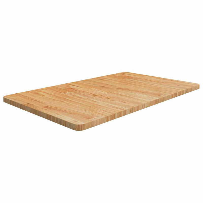 Vidaxl Washbasin Tabella 100x60x2,5 cm Trattato in legno massiccio chiaro marrone