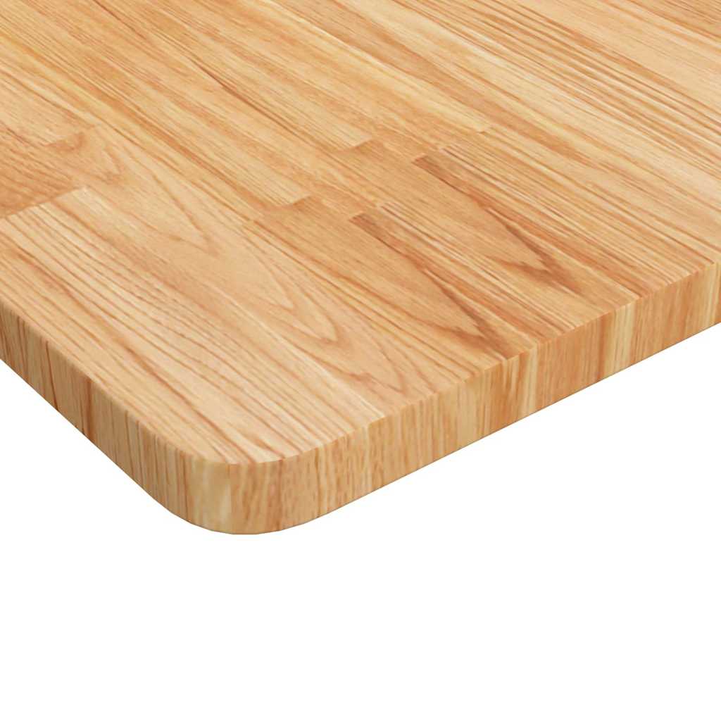 Vidaxl Washbasin Tabella 100x60x2,5 cm Trattato in legno massiccio chiaro marrone