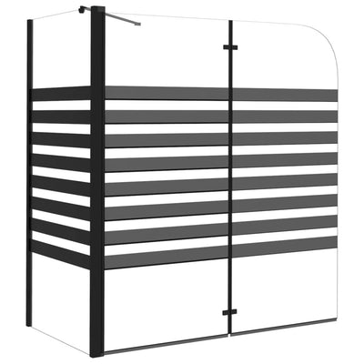 VIDAXL BACK MOLti a strisce 120x68x130 cm vetro temprato