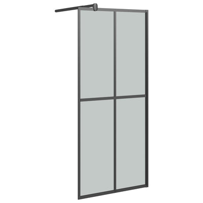 Vidaxl Walk -in Scherma della doccia 80x195 cm Temperatura scura