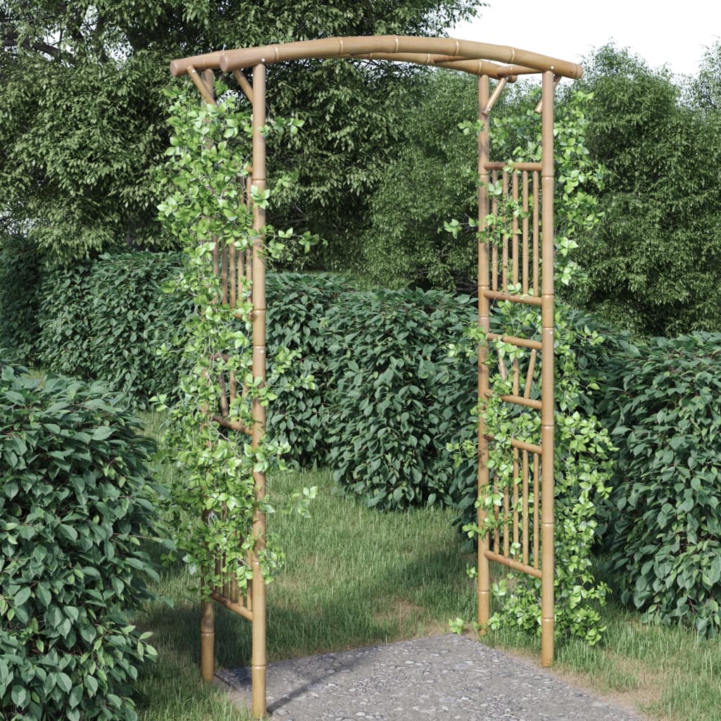 Vidaxl Rozenbog 118x40x187 cm de bambú