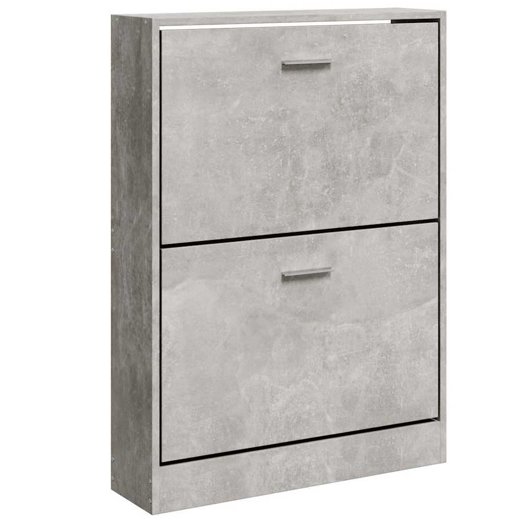 Gabinete de zapatos Vidaxl 59x17x81 cm Precio de concreto de madera editada