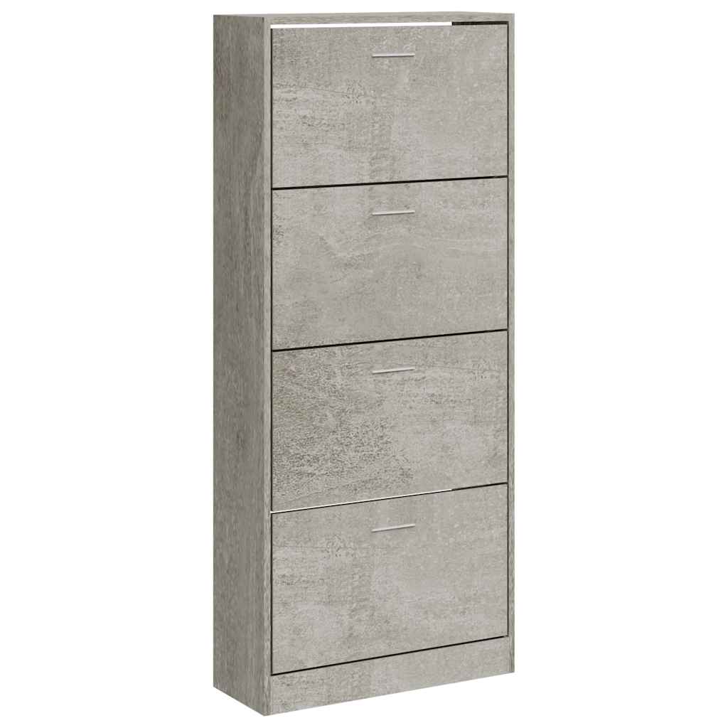 Vidaxl Cabinet di scarpe 63x24x147 cm Prezzo in legno trasformato in legno