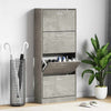 Vidaxl Cabinet di scarpe 63x24x147 cm Prezzo in legno trasformato in legno
