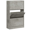 Vidaxl Cabinet da scarpe 63x24x103 cm Prezzo in legno elaborato