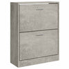 Gabinete de zapatos Vidaxl 63x24x81 cm Precio de concreto de madera procesada