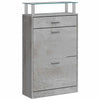 Gabinete de zapatos Vidaxl 63x24x104 cm Precio de concreto de madera procesada