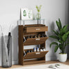 Vidaxl Cabinet da scarpe 63x24x104 cm COLORE IN BARCHIO COURO DI QUINTIONE