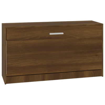 Divano scarpa Vidaxl 80x24x45 cm Colore in rovere marrone trasformata
