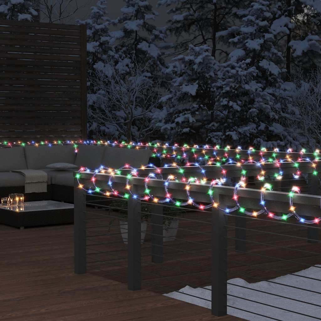 Vidaxl Light Garland con 120 LED multicolore 5 M PVC