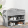 Vidaxl Shoes Bank 60x30x45 cm de madera de madera propiedad de Oak de Oak