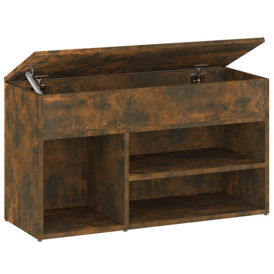 Panca per scarpe Vidaxl 80x30x45 cm in legno trasformato in legno colorato