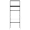 VIDAXL WILETREK 2-strato 53.5x28x143 cm Iron Black
