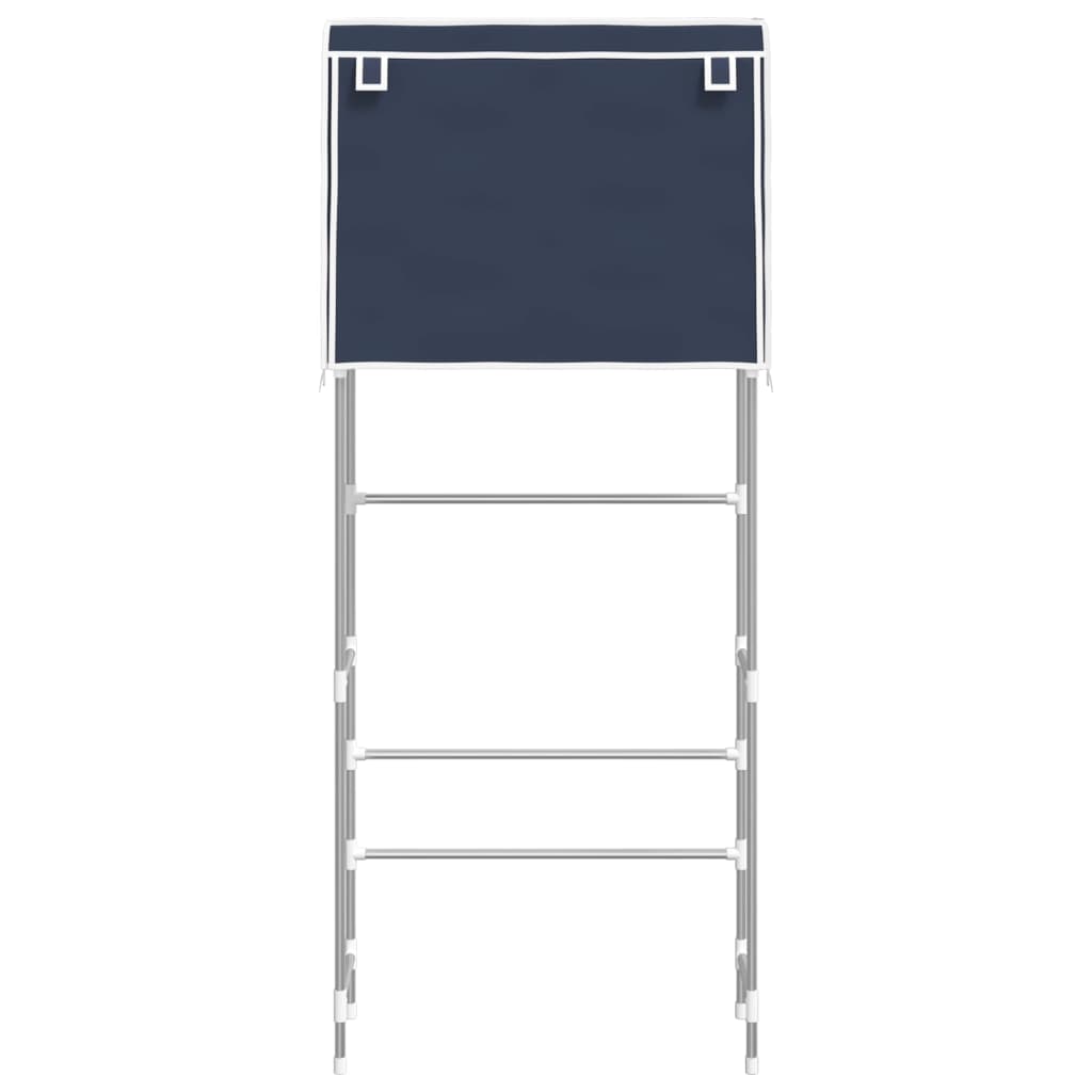 Vidaxl Storage Rack per lavatrice Boven a 2 strati 71x29.5x170,5 cm blu