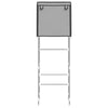 VIDAXL WILETREK 2-laags 56x30x170 cm Iron Grey