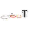 Cámara de vacío Vidaxl 5.5 L Acero inoxidable