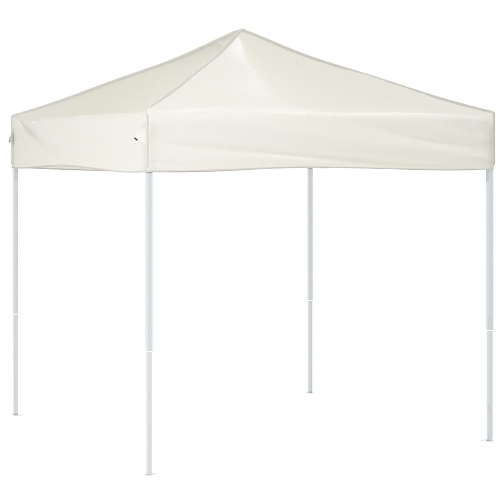 Vidaxl PartyTent plegable de 2x2 m de crema coloreada
