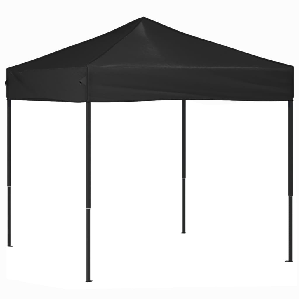 Vidaxl PartyTent pieghevole 2x2 m nero