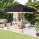 Vidaxl PartyTent pieghevole 2x2 m nero