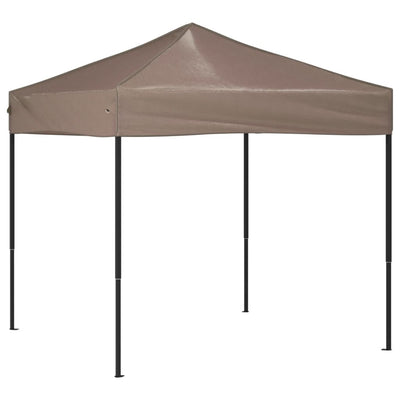 Vidaxl PartyTent plegable 2x2 m taupe