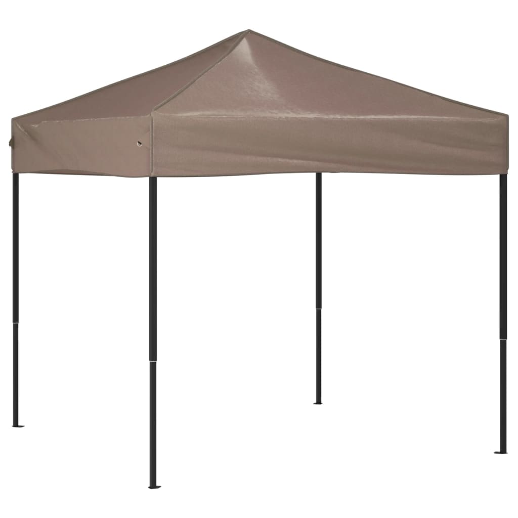 Vidaxl PartyTent plegable 2x2 m taupe