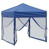 Vidaxl PartyTent plegable con paredes laterales 2x2 m azul