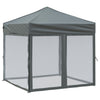 Vidaxl PartyTent plegable con paredes laterales 2x2 m antracita