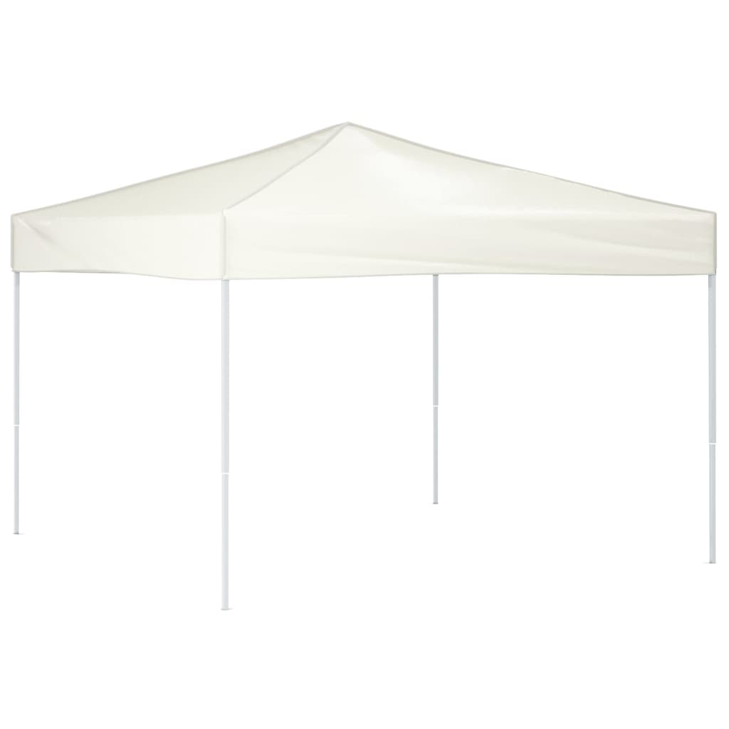 Vidaxl PartyTent plegable 3x3 m crème inteligente
