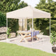 Vidaxl PartyTent plegable 3x3 m crème inteligente