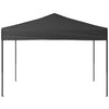 Vidaxl PartyTent pieghevole 3x3 m antracite -colorato