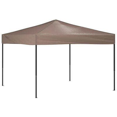 Vidaxl PartyTent pieghevole 3x3 m taupe