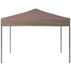 Vidaxl PartyTent pieghevole 3x3 m taupe
