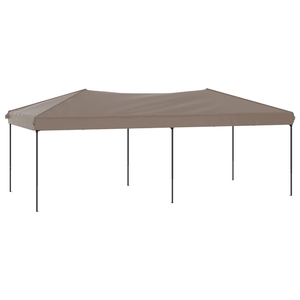 Vidaxl PartyTent plegable 3x6 m taupe