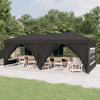 Vidaxl PartyTent plegable con paredes laterales 3x6 m antracita