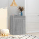 Gabinete de zapatos Vidaxl 60x35x84 cm de madera propiedad de madera gris sonoma