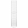 Vidaxl Gabion Pole redondo Ø30x150 cm de acero galvanizado