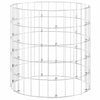 Vidaxl Gabion Pole redondo Ø50x50 cm de acero galvanizado