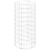 Vidaxl Gabion Polo Round Ø50x100 cm Acciaio zincato