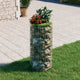 Vidaxl Gabion Polo Round Ø50x100 cm Acciaio zincato