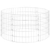 Poste de gavión vidaxx redondo ø100x50 cm acero galvanizado