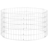 Vidaxl gabion paal rond ø100x50 cm gegalvaniseerd staal