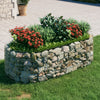 Vidaxl Gabion Fiorter ha raccolto ferro zincato 200x100x50 cm