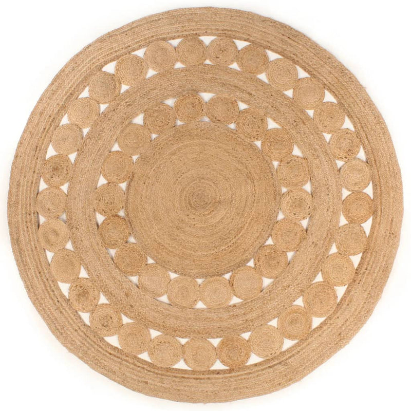 Tappeto Vidaxl con design circa 210 cm intrecciata intrecciata