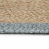 Vidaxl tappeto fatto a mano con oliva -grigio -gigo 240 cm iuta