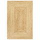 Vidaxl vloerkleed handgemaakt 80x250 cm jute