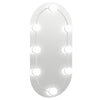 Specchio Vidaxl con illuminazione a LED ovale da 60x30 cm
