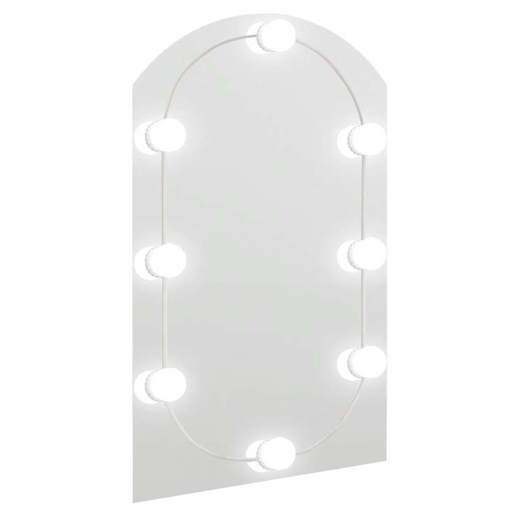 Specchio Vidaxx con illuminazione a LED ad arco in vetro 60x40 cm