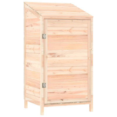 Vidaxl Garden Shed 55x52x112 cm de pino sólido